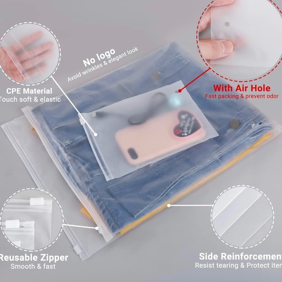 20 ct Save the Planet Assorted Used Poly Shirt Bags - Picture 11 of 12